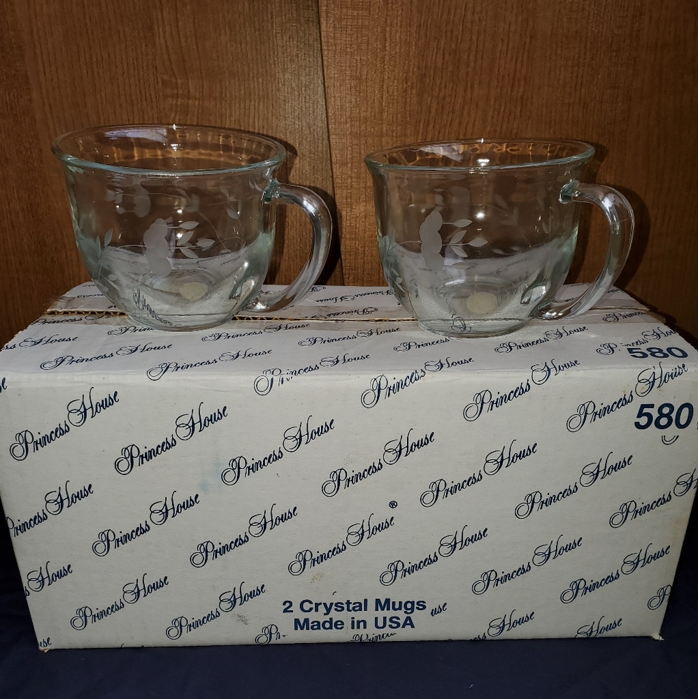 Crystal mugs